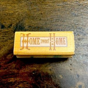 Rubber Stampede 1995 - Home Sweet Home Stamp